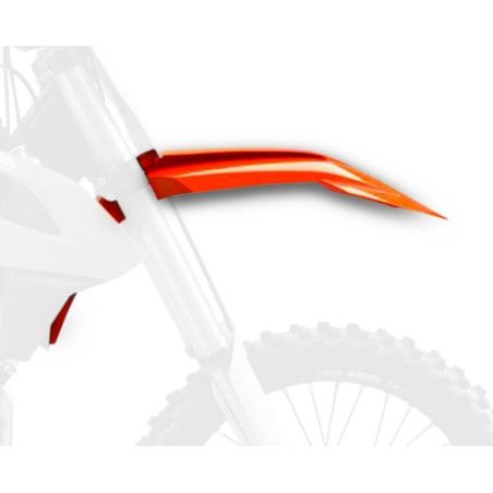 POLISPORT Front Fender Orange KTM SX85 - motoscamaralweb.com