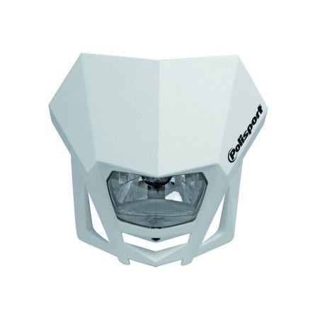 Careta POLISPORT LMX blanco - motoscamaralweb.com