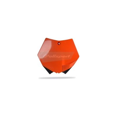 Porta-números delantero POLISPORT naranja KTM - motoscamaralweb.com
