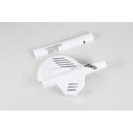 Protector de disco delantero UFO Honda blanco HO02605-041 - motoscamaralweb.com