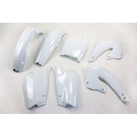 Kit plástica completo UFO Honda blanco HOKIT100-041 - motoscamaralweb.com