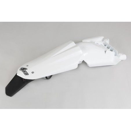 Guardabarros trasero con piloto LED UFO Husqvarna blanco HU03333-041 - motoscamaralweb.com