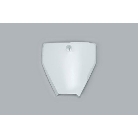 Porta-números delantero UFO blanco Husqvarna TC85 - motoscamaralweb.com