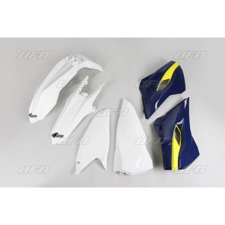 Kit plástica completo UFO Husqvarna color original HUKIT615-999W - motoscamaralweb.com