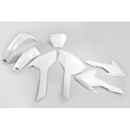 Kit plástica completo UFO Husqvarna color blanco HUKIT616-041 - motoscamaralweb.com