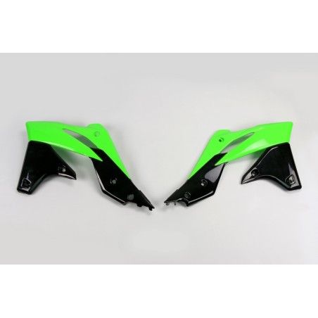Plásticos laterales de radiador UFO Kawasaki original KA04725-999 - motoscamaralweb.com
