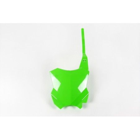 Portanúmeros delantero UFO verde fluor Kawasaki KX450F - motoscamaralweb.com