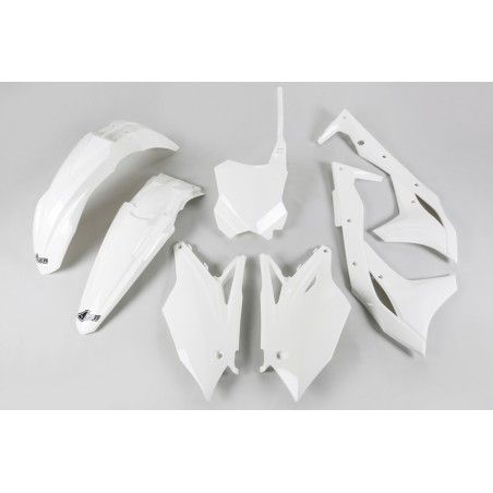 Kit de Plástica UFO blanco Kawasaki KX250F - motoscamaralweb.com