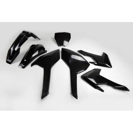 Kit plástica completo UFO Husqvarna color negro HUKIT616-001 - motoscamaralweb.com