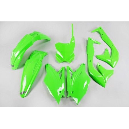 Kit de Plástica UFO verde neon Kawasaki KX450F - motoscamaralweb.com