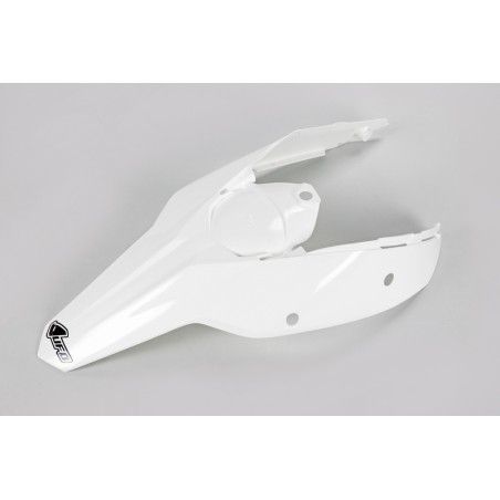 Guardabarros trasero con paneles laterales UFO KTM blanco KT03094-047 - motoscamaralweb.com