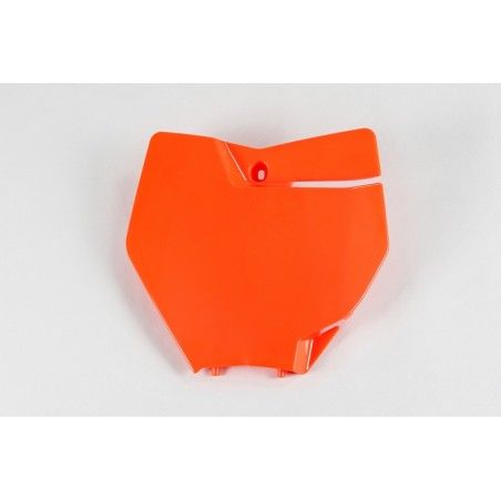Portanúmeros delantero UFO naranja fluor KTM SX/SX-F - motoscamaralweb.com
