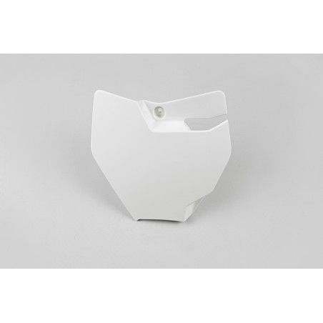 Portanúmeros delantero UFO KTM blanco KT04074-047 - motoscamaralweb.com