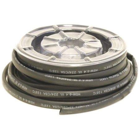 Bobina manguitos de tubo termorretráctil Ø9.5mm negro 8m - motoscamaralweb.com