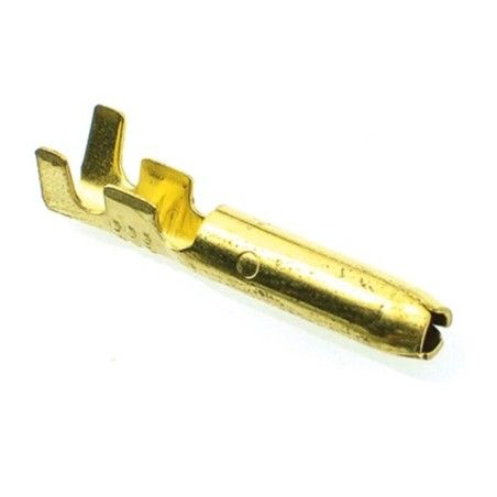 Bolsa de 10 terminales eléctricos faston macho cilíndrico V PARTS - motoscamaralweb.com