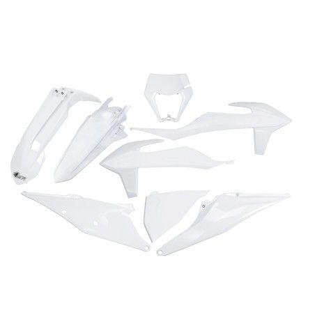 Kit plástica UFO blanco KTM EXC/EXC-F - motoscamaralweb.com