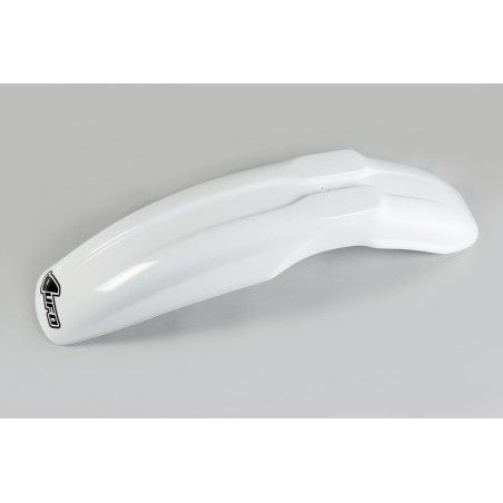 Guardabarros delantero universal supermotard UFO blanco PA01027-041 - motoscamaralweb.com