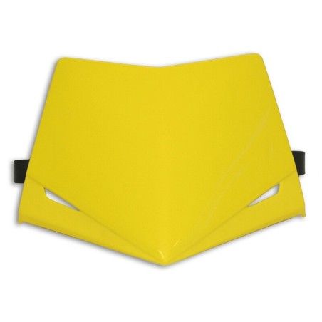 Recambio superior careta UFO homologada Stealth amarillo PF01713-102 - motoscamaralweb.com