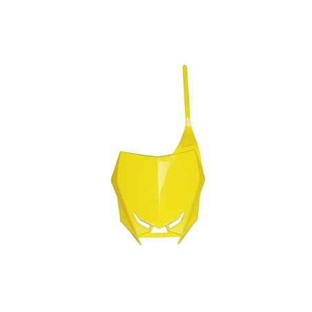 Porta-números delantero UFO amarillo Suzuki RM-Z450 - motoscamaralweb.com