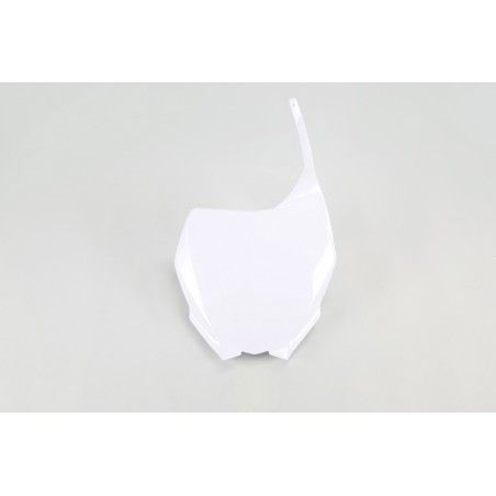 Portanúmeros delantero UFO Yamaha blanco YA03880-046 - motoscamaralweb.com