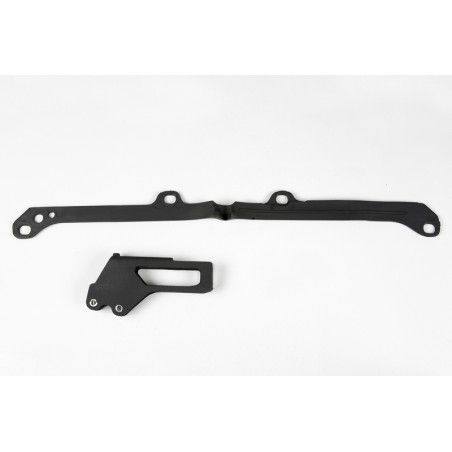 Guiacadenas + patín UFO Yamaha negro YA04800-001 - motoscamaralweb.com