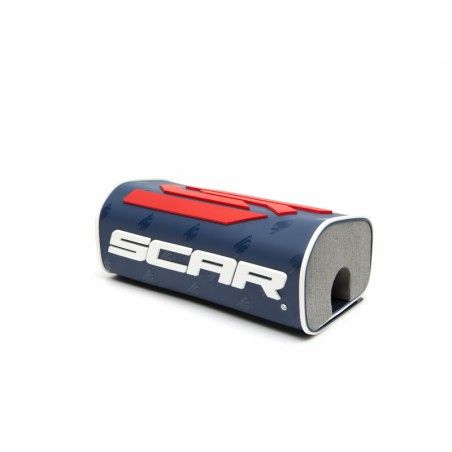 Protector/morcilla de manillar SCAR 3D (para manillar sin barra) - Azul oscuro - motoscamaralweb.com