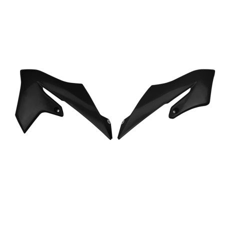 Plásticos laterales de radiador UFO negro Yamaha YZ65 - motoscamaralweb.com