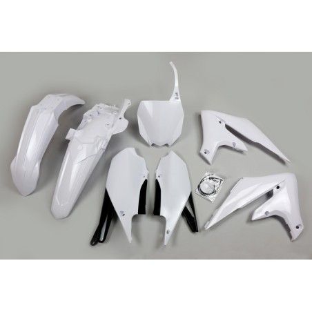 Kit plástica completo UFO Yamaha blanco YAKIT321-046 - motoscamaralweb.com