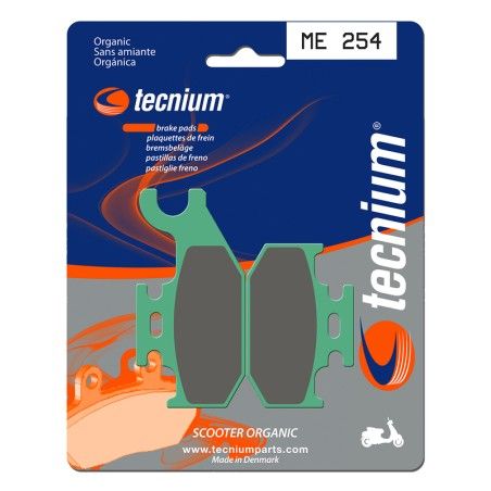 Pastillas de freno Tecnium Scooter orgánicas ME254 - motoscamaralweb.com