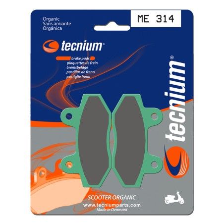 Pastillas de freno Tecnium Scooter orgánicas ME314 - motoscamaralweb.com