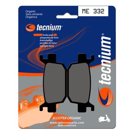 Pastillas de freno Tecnium Scooter orgánicas ME332 - motoscamaralweb.com
