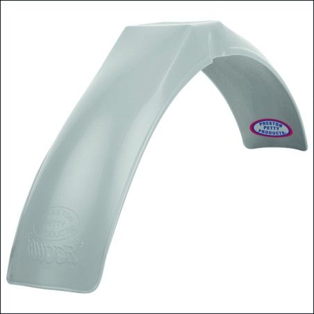 Guardabarros delantero Preston Petty vintage Muder Gris - motoscamaralweb.com