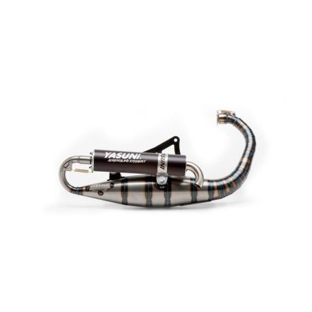 Escape completo YASUNI Carrera 16 negro - motoscamaralweb.com