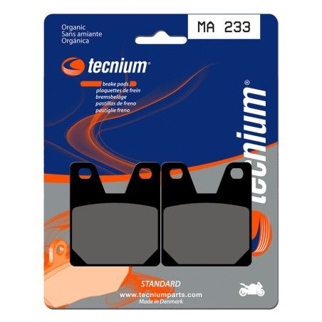 Pastillas de freno Tecnium MA233 Orgánicas - motoscamaralweb.com
