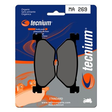 Pastillas de freno Tecnium MA269 Orgánicas - motoscamaralweb.com