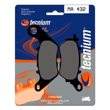 Pastillas de freno Tecnium MA432 Orgánicas Yamaha - motoscamaralweb.com