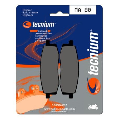 Pastillas de freno Tecnium MA80 Orgánicas - motoscamaralweb.com