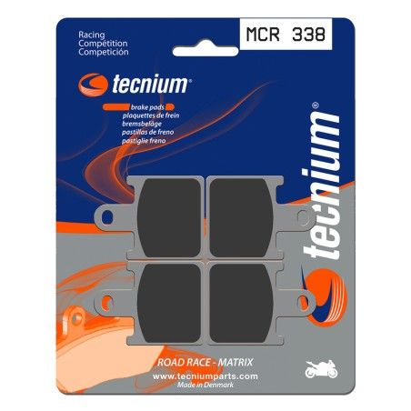 Pastillas de freno Tecnium MCR338 Sinterizadas Carbono - motoscamaralweb.com