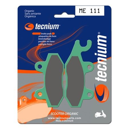 Pastillas de freno Tecnium Scooter orgánicas ME111 - motoscamaralweb.com
