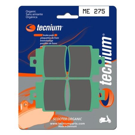 Pastillas de freno Tecnium Scooter orgánicas ME275 - motoscamaralweb.com