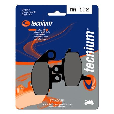Pastillas de freno Tecnium MA102 Orgánicas - motoscamaralweb.com