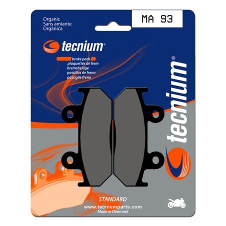 Pastillas de freno Tecnium MA93 Orgánicas - motoscamaralweb.com