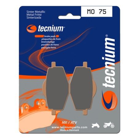 Pastillas de freno Tecnium MO75 Sinterizadas - motoscamaralweb.com