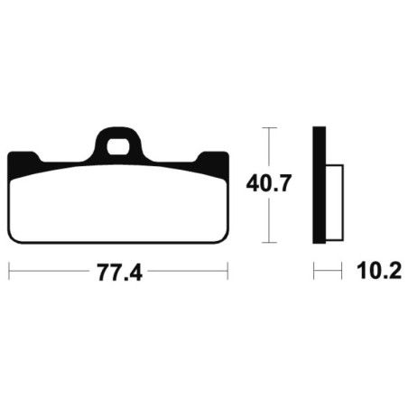 Pastillas de freno Tecnium MRR211 Sinterizadas competición - motoscamaralweb.com