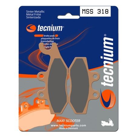 Pastillas de freno Tecnium MSS318 Sinterizadas - motoscamaralweb.com