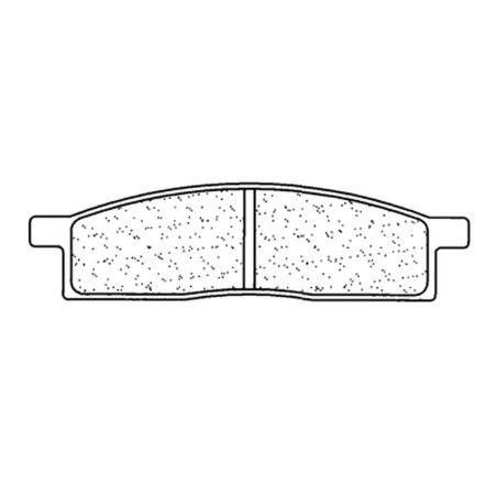 Juego de pastillas sinterizadas CL BRAKES (2424S4) - motoscamaralweb.com