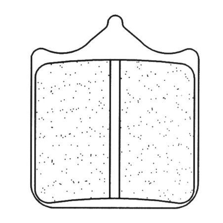 Juego de pastillas sinterizadas CL Brakes (1207C60) - motoscamaralweb.com