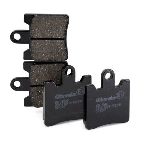Pastillas de freno orgánicas Brembo 07037 - motoscamaralweb.com