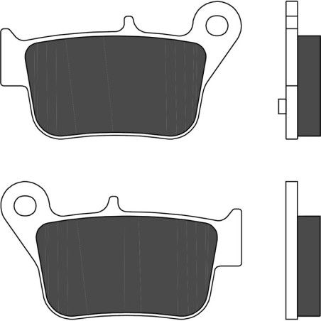 Pastillas de freno sinterizadas Brembo 07103XS - motoscamaralweb.com