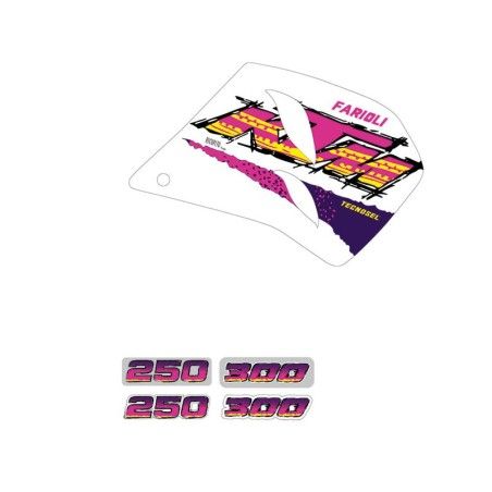 Kit adhesivos TECNOSEL Replica Team KTM Enduro 1994 - motoscamaralweb.com